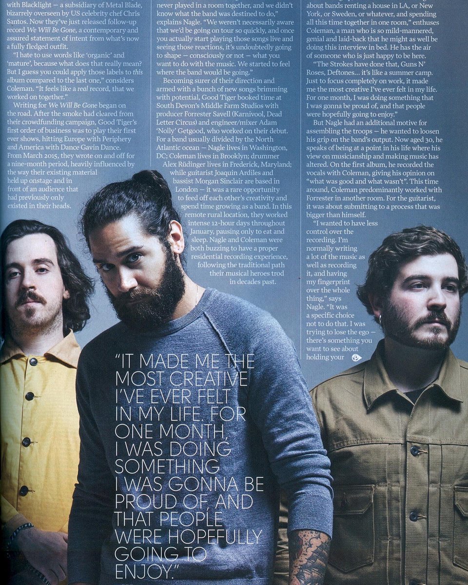 elliotcoleman's tweet image. Happy 7 year anniversary @GoodTiger 🎉 Looking forward to our next efforts, @TheDezThe, @morgsinclair, @jogoodtiger 

New album 2022