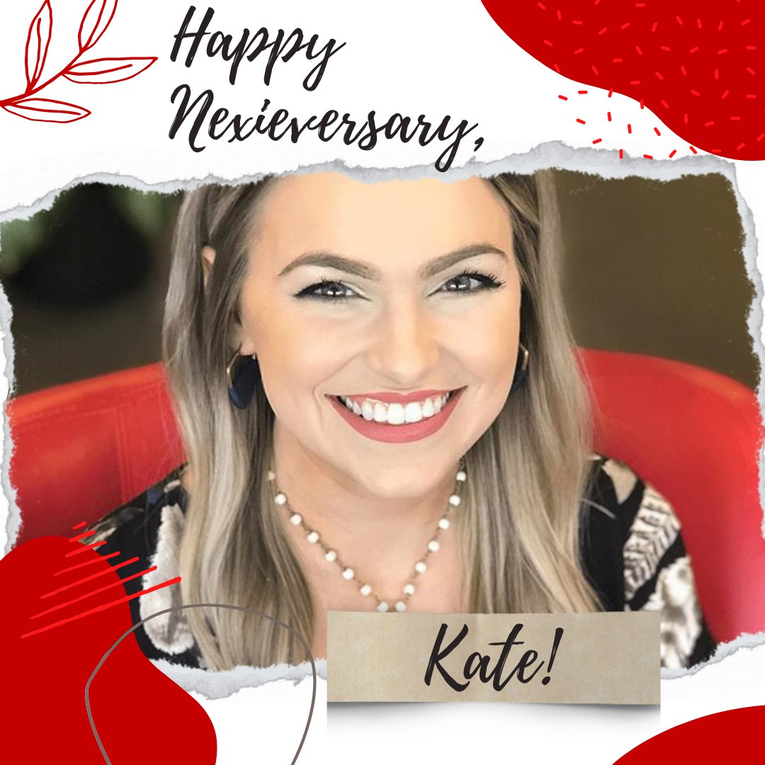NexusDirect's tweet image. This past Monday, we celebrated our Senior Graphic Designer - Integrated Marketing, Katelyn Kent&apos;s 4 year Nexieversary! She is an integral part of our team, always coming to the table with a positive attitude and a wonderful smile. Happy Nexieversary, Kate!