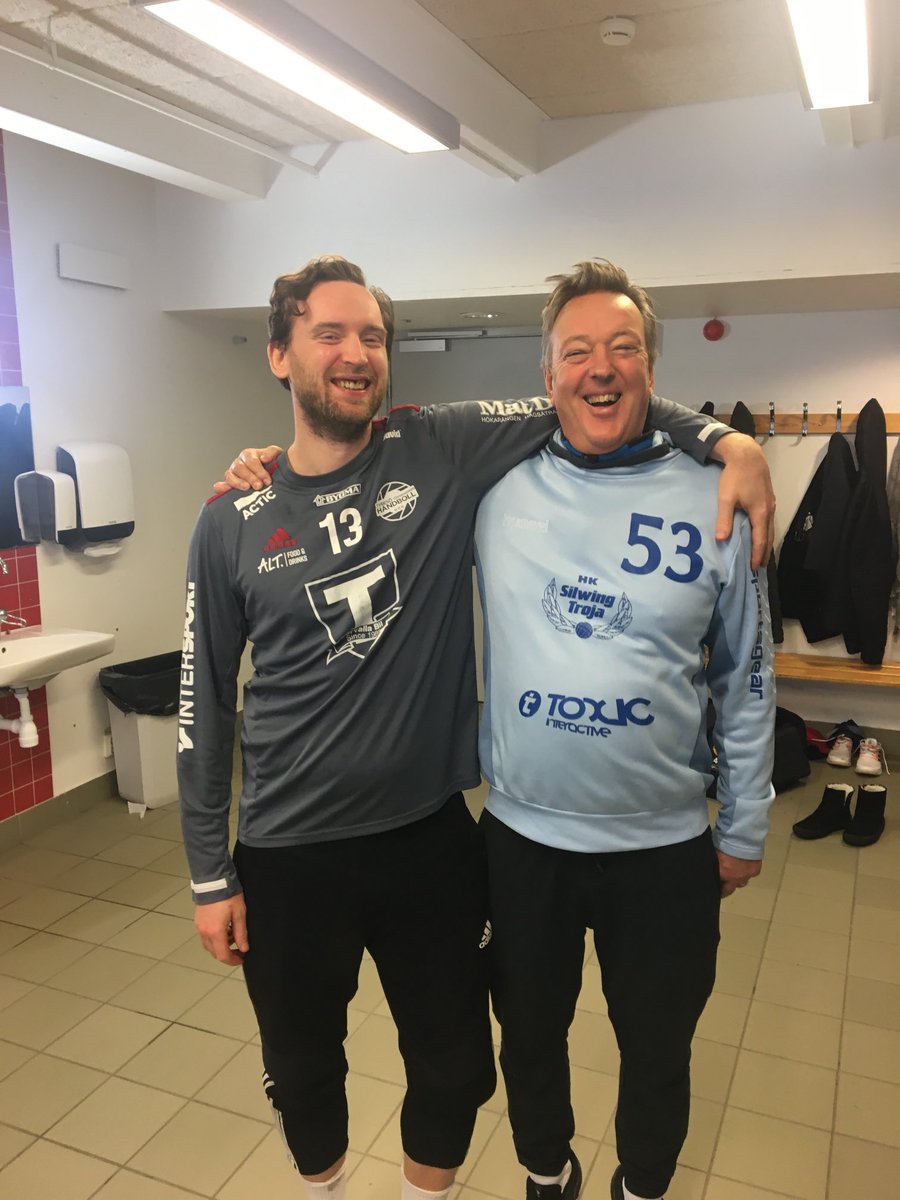 Henke gav mig godkänt😂. Tack ⁦<a href="/TyresoHandboll/">Tyresö Handboll</a>⁩ och ⁦<a href="/MattiasBejbom/">Mattias Bejbom</a>⁩ för att jag fick komma till Er.