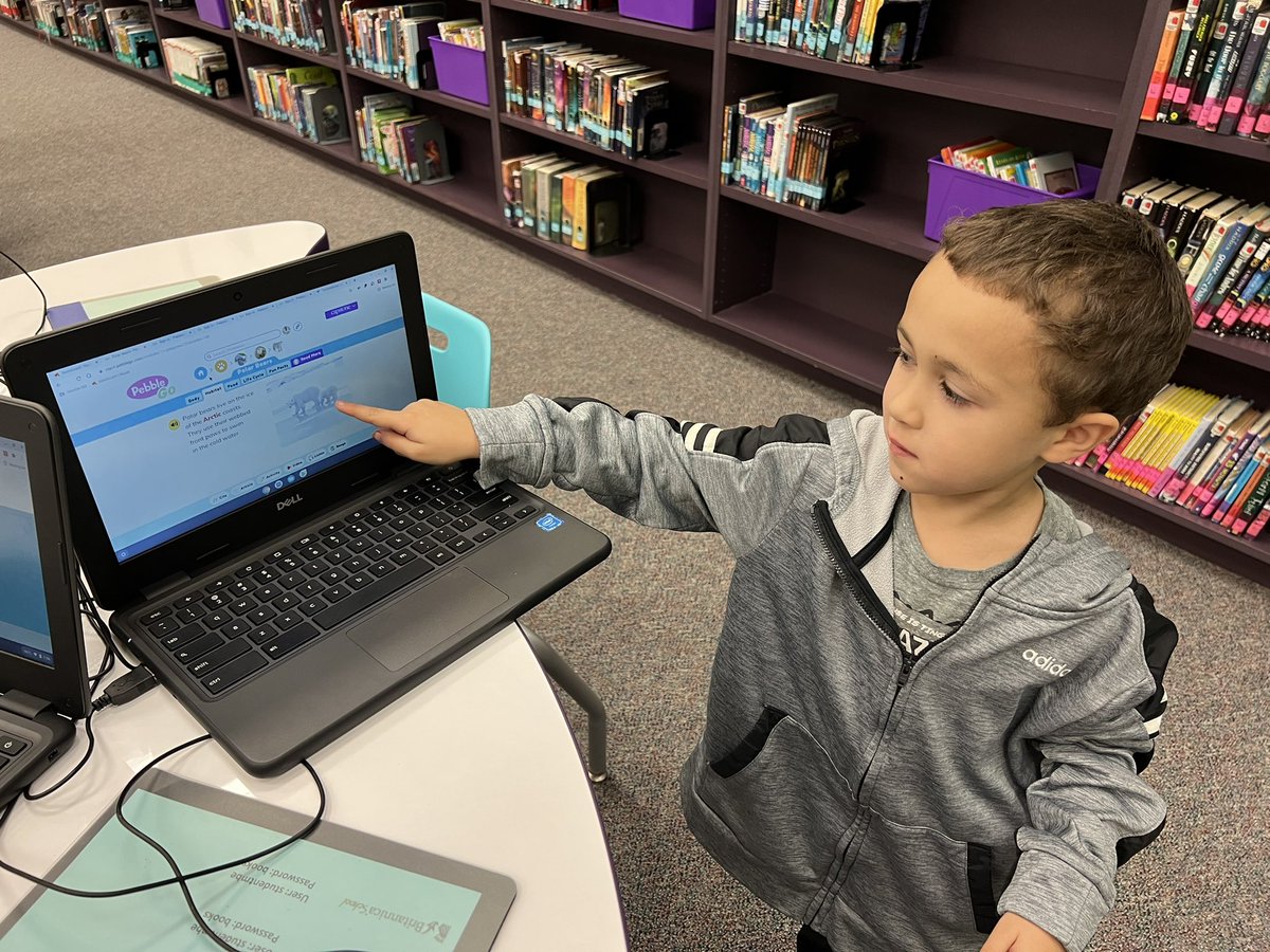 Kindergarten loves learning about research databases! First up was PebbleGo. <a href="/HumbleISD_MBE/">Maplebrook Elem</a> #mbe2022all4u #mbeisfamily #TheHumbleLibrarian