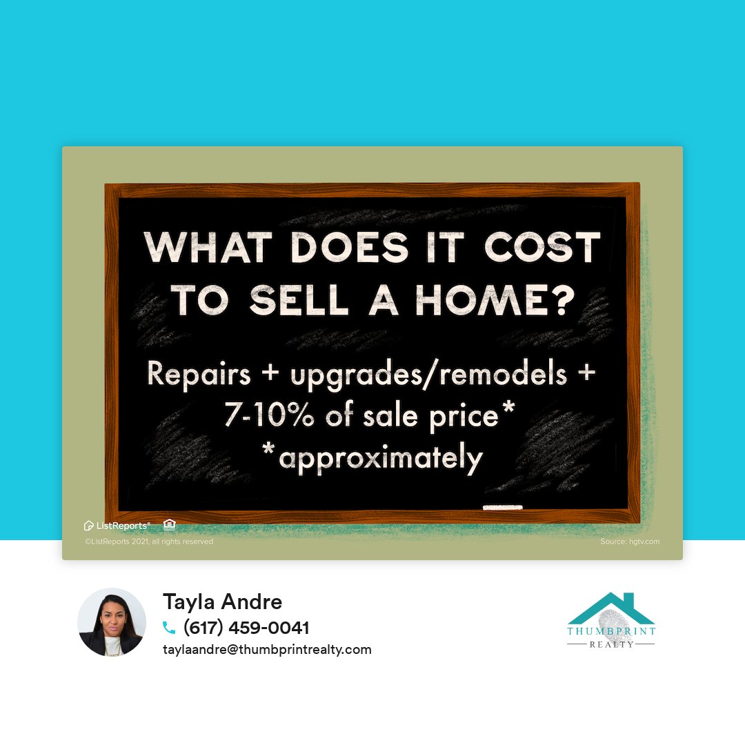 Bos_Real_Estate's tweet photo. It’s good to consider how much it will cost to sell your home, so you can figure out how much you will have to buy a new home or relocate. If you want to get more specific, let’s set up a time to talk. #thehelpfulagent #houseexpert  #realestate #realtor #realestateagent https://t.co/45aFnLKqRj