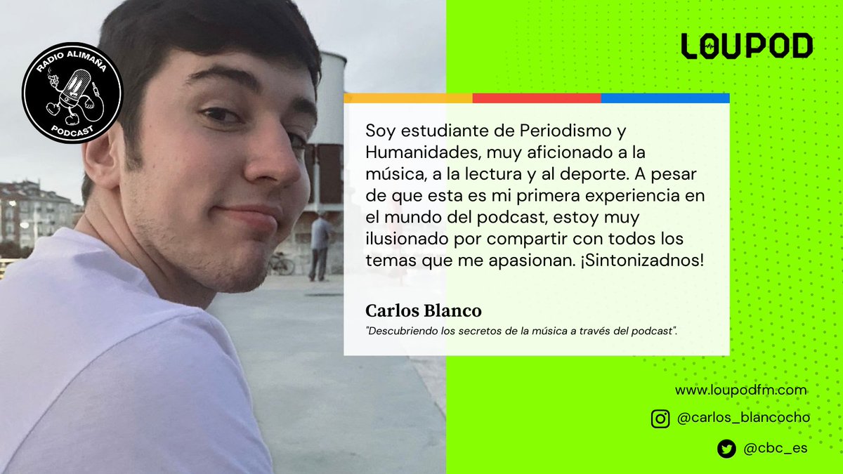 LoupodFM's tweet photo. 🎙️ Carlos Blanco (@cbc_es) https://t.co/VDazXxJOoM