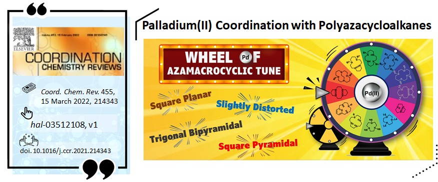 CEMCA - UMR CNRS 6521 (@umr_6521) on Twitter photo #FocusScience : Découvrez une nouvelle revue sur l'intérêt croissant du #palladium(II) pour les applications médicales et le rôle important des #polyamines dans l'exploitation de ses propriétés.
➡️hal-03512108
➡️ DOI : 10.1016/j.ccr.2021.214343
<a href="/UBO_UnivBrest/">UBO - Univ. Brest</a> <a href="/CNRS_dr17/">CNRS Bretagne et Pays de la Loire</a> #chimie #FocusScience : Découvrez une nouvelle revue sur l'intérêt croissant du #palladium(II) pour les applications médicales et le rôle important des #polyamines dans l'exploitation de ses propriétés.
➡️hal-03512108
➡️ DOI : 10.1016/j.ccr.2021.214343
<a href="/UBO_UnivBrest/">UBO - Univ. Brest</a> <a href="/CNRS_dr17/">CNRS Bretagne et Pays de la Loire</a> #chimie
