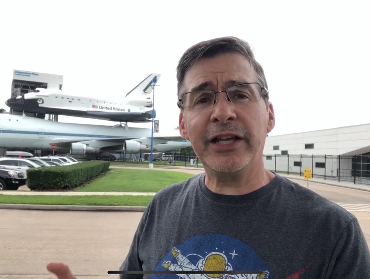 aparrisx's tweet image. Since becoming a Volunteer at Space Center Houston I have rediscovered my enthusiasm, excitement, &amp;amp; love for all things space! 🚀🌎 Getting to talk &amp;amp; education people about space energies me to new levels! 😁 @wearespacehero @spacecenterhou #wearespacehero #spaceisfun #space