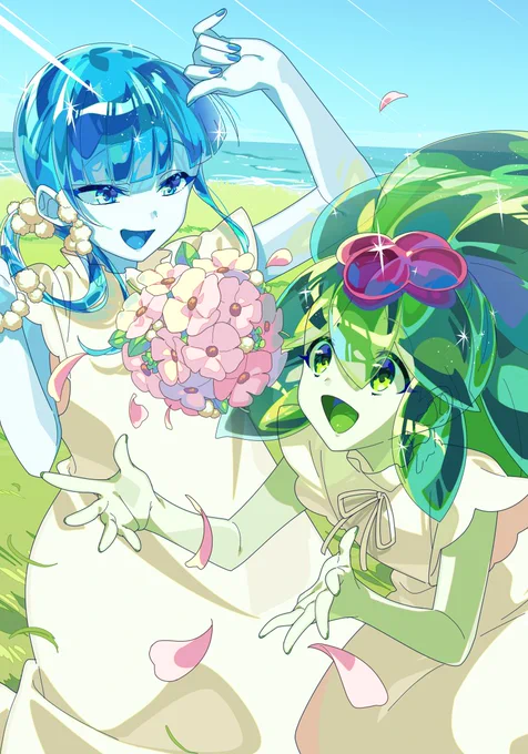 イラ本の ヘミモルとメロン〜 #housekinokunifanart 