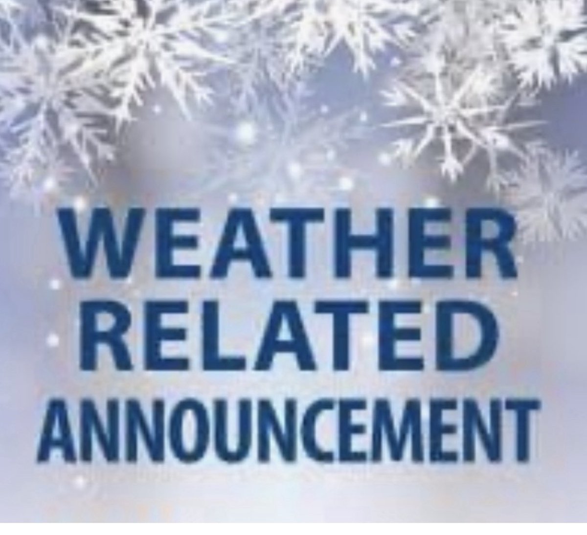 wetzelcs's tweet photo. Wetzel County Schools will be dismissing at 1:30 today, January 6, 2022, due to impending weather. https://t.co/JG4D5koDVr
