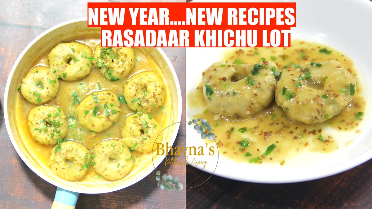 bhavnaskitchen's tweet photo. Rasadaar Khichu Papdi Lot in Gravy Gujarati Cuisine Video Recipe | Bhavna's Kitchen
https://t.co/5LgaCQOos7 https://t.co/ck1DEbTAbM