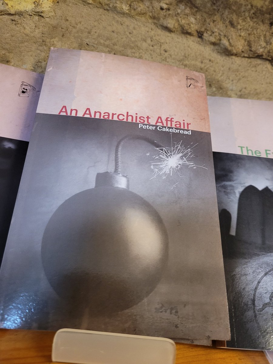 Lancaster folk! 'An Anarchist Affair' by Peter Cakebread &amp; all other Safety Pin titles are now for sale at <a href="/singlestep_coop/">Single Step</a> in #Lancaster 
#MurderMystery #LocalAuthor