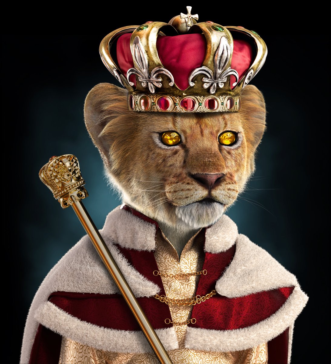 He is majestic, royal blood in his veins, are you ready to pounce on this highness cub? 
discord.gg/theroyalcubs