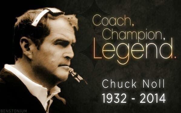   HAPPY (Belated) BIRTHDAY COACH CHUCK NOLL    RIP       