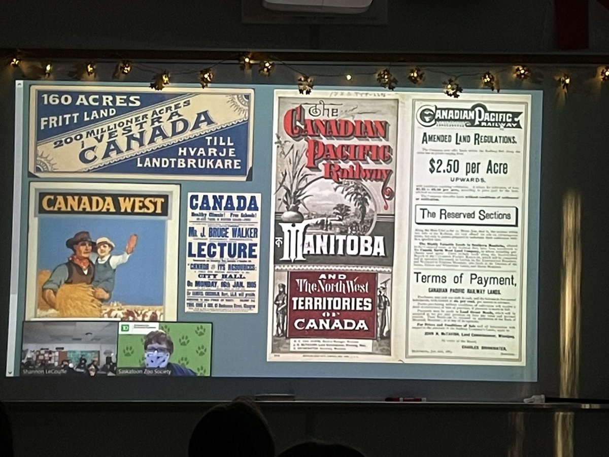 MrsLeCouffe's tweet photo. Thank you to the Saskatoon Zoo for our Virtual sharing a history lesson about the Grassland habit and the connection to Saskatchewan. @RCSD_No81 Thank you @akayter2 for getting us the sponsored presentation! #ConnectedEd #RCSDConnect @StJosaphat https://t.co/GFXOTOJbF9