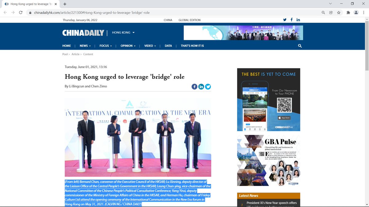 DanGarrett97's tweet photo. You can always tell when #Tankies & #HKSAR #CCP #Chinazi #unitedfronters r well-connected to the Party, #CPC state media gives them a platform & "elevates" (as much as sewer rats can be elevated) them. No surprise #AllanZeman & the #CGLO r also in this #HongKong #commie cesspool. https://t.co/GKDy6vdK9t