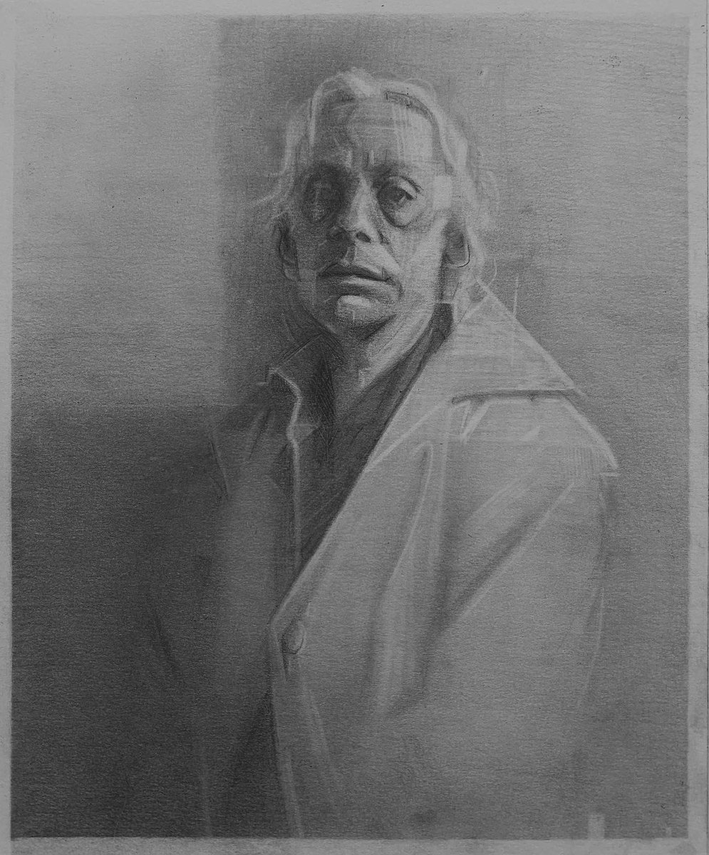 ccoward_'s tweet photo. Portrait of Kathe Kollwitz I finished up the other day. First drawing of 2022 #caneyo https://t.co/3mFvk6nI7P