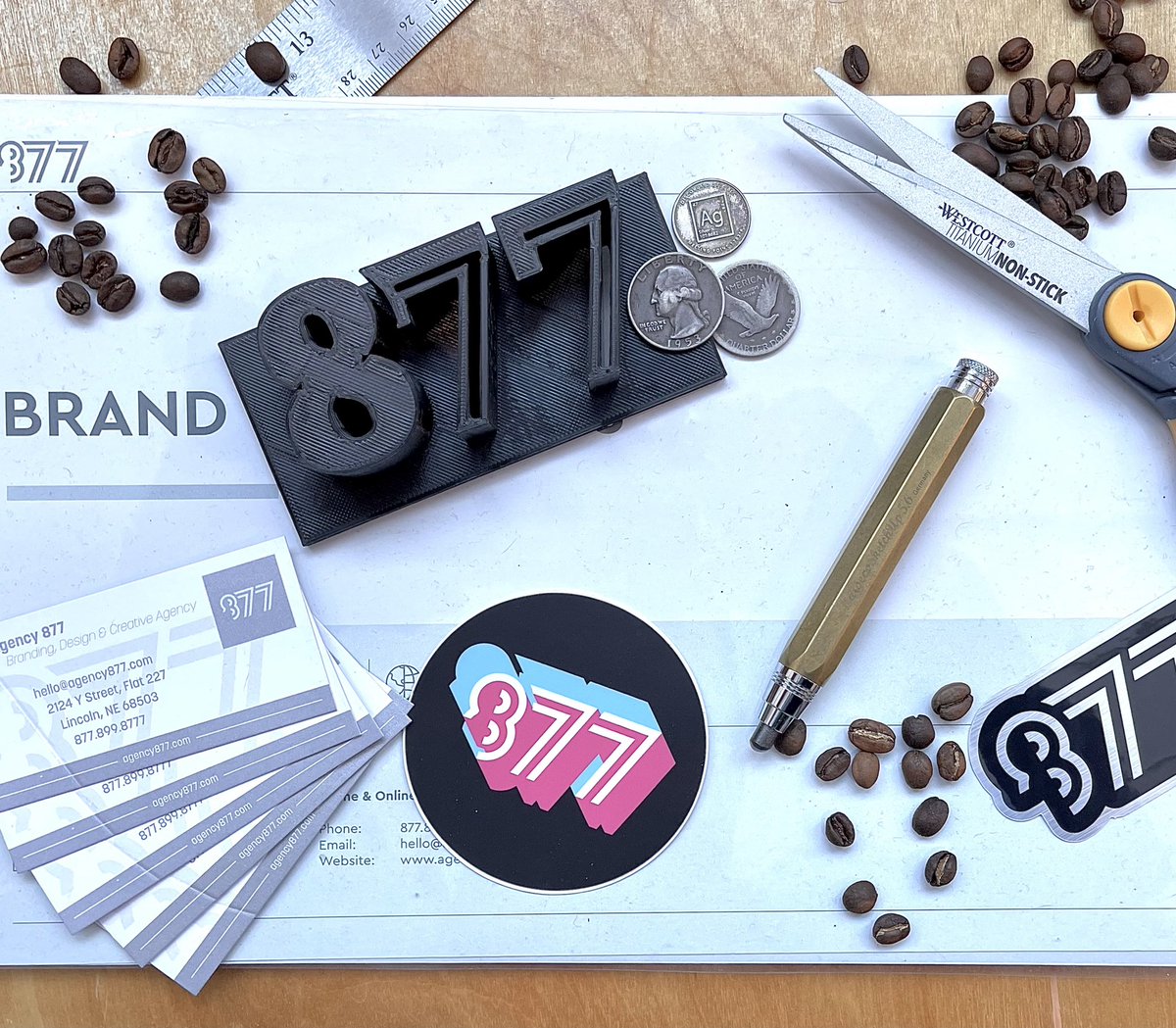 agency877's tweet photo. We LOVE our community and we are constantly inspired and encouraged by the people we are surrounded by. We also love to inspire those around us — specifically, our families!

Check out this awesome #877family creation done by @tjwald son! https://t.co/tXol8Vc9mM