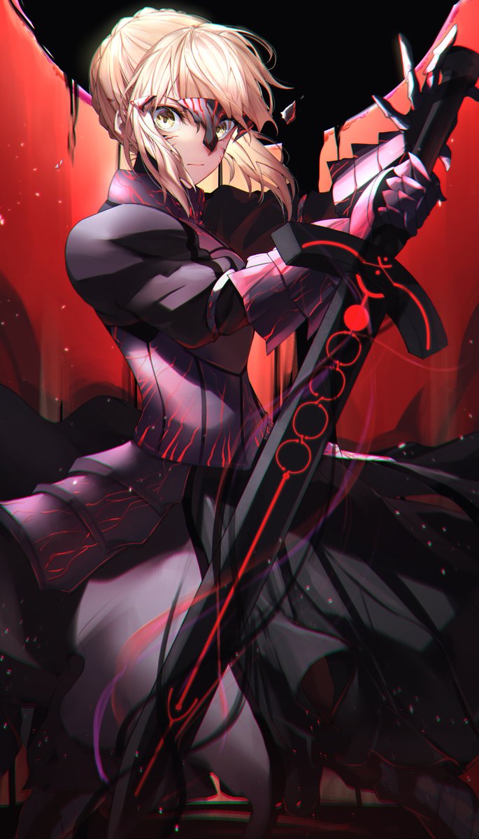 Fgo 眼力の強い印象が素敵でかっこいいアルトリア オルタ