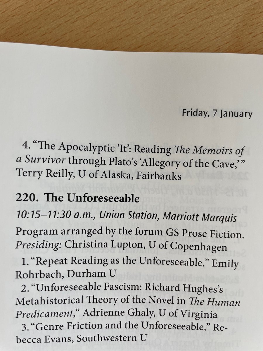 These things happening tomorrow (but both now online). #MLA22