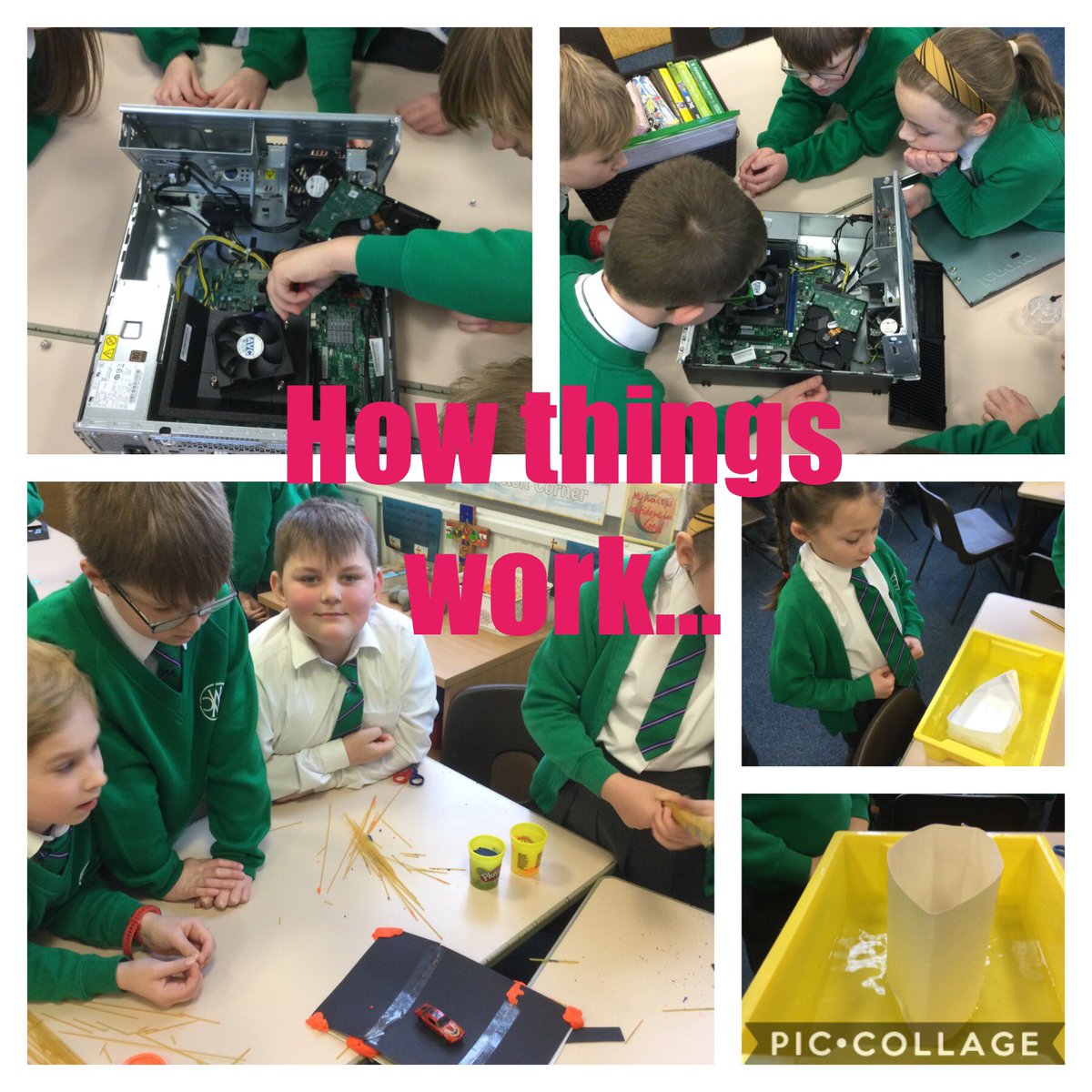 We had a great immersion day looking at How things work…

Tomorrow we are looking forward to seeing whose paper aeroplane can fly the furthest in maths?