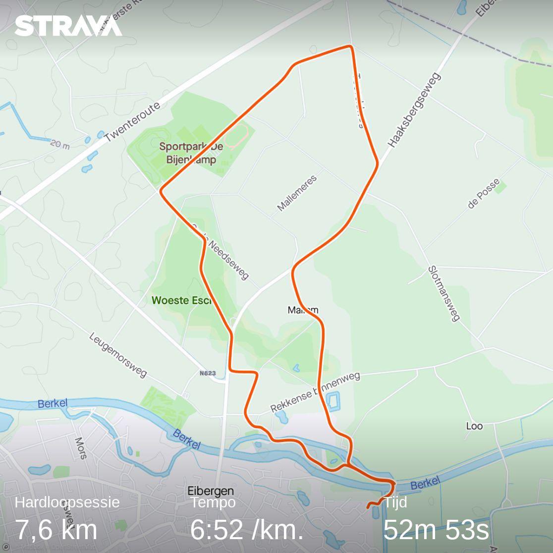 De eerste meters van 2022 zijn gezet.
Bekijk mijn hardloopsessie op Strava.
strava.app.link/wczWCOtjBmb