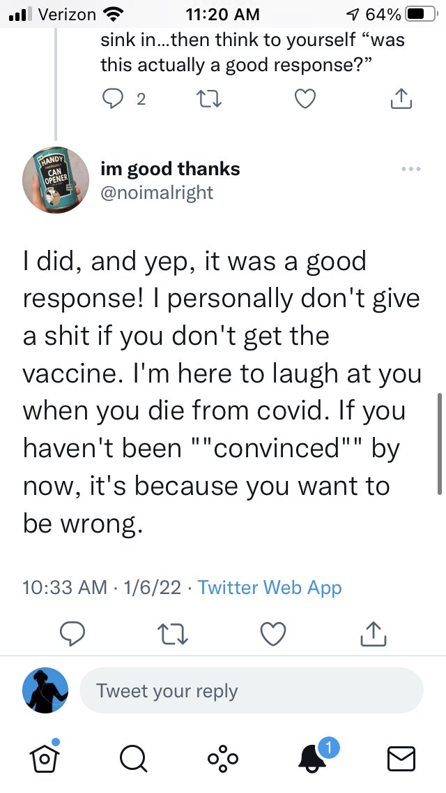 AirPodsSuck's tweet photo. @zomgtehrei hey man, this guy @noimalright follows you and he said this in case you want to block him https://t.co/2C9qMvXWvM