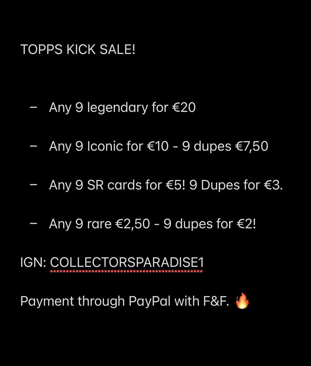 collectorsKICK's tweet photo. #Topps #toppskick #sale #digitalcollectibles https://t.co/HrQzBuDs7Y