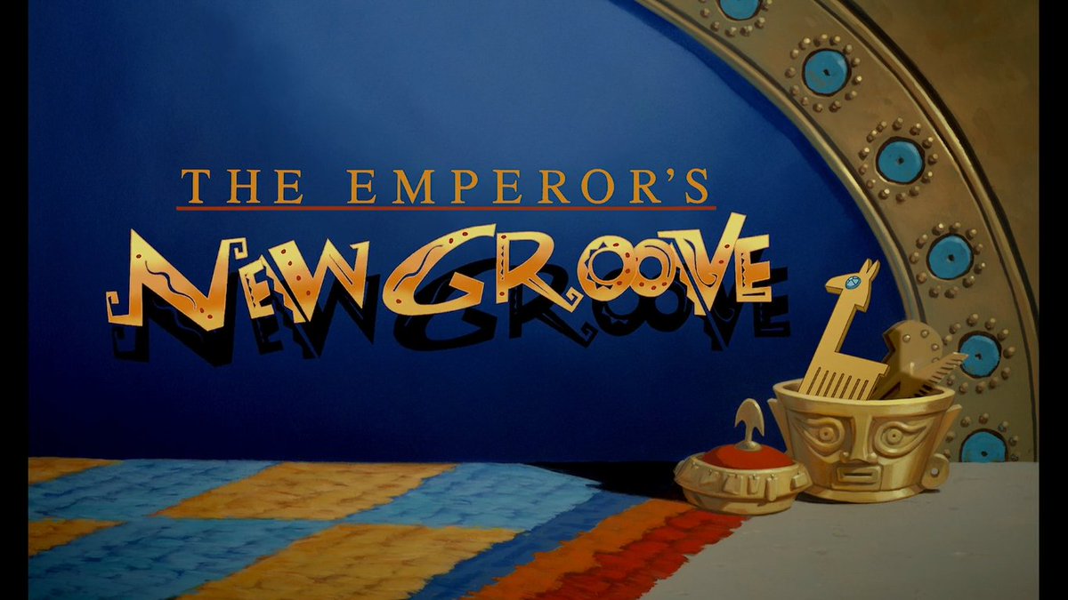 The Emperor's New Groove (Mark Dindal, 2000)

Title designer: Susan Bradley