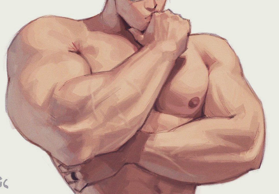 Thinking himbo noises…