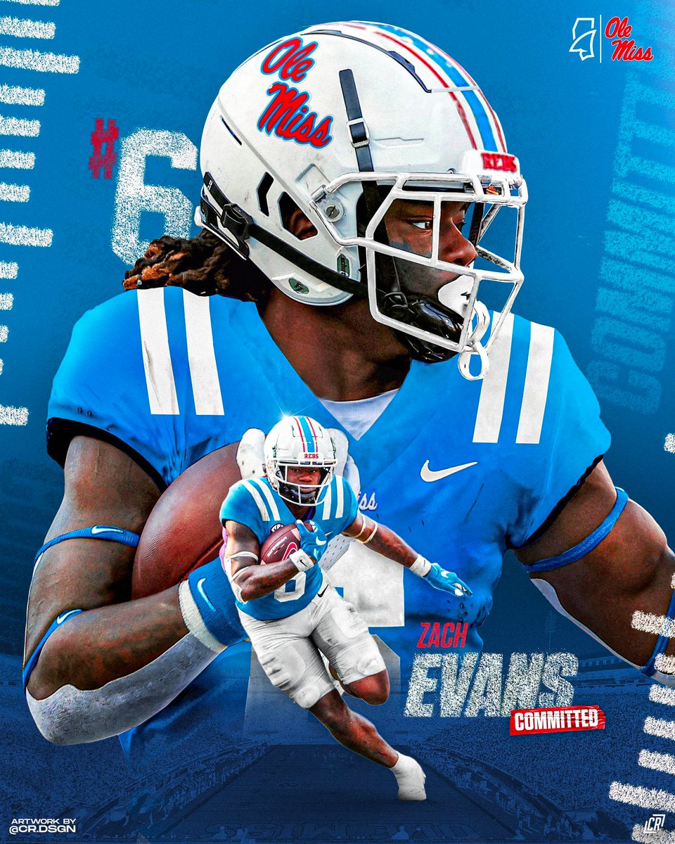 PFF_College's tweet photo. Breaking: 5⭐️ RB Zach Evans is transferring to Ole Miss

@Runzekerun01 | #ComeToTheSip https://t.co/TYTBXbhWmp