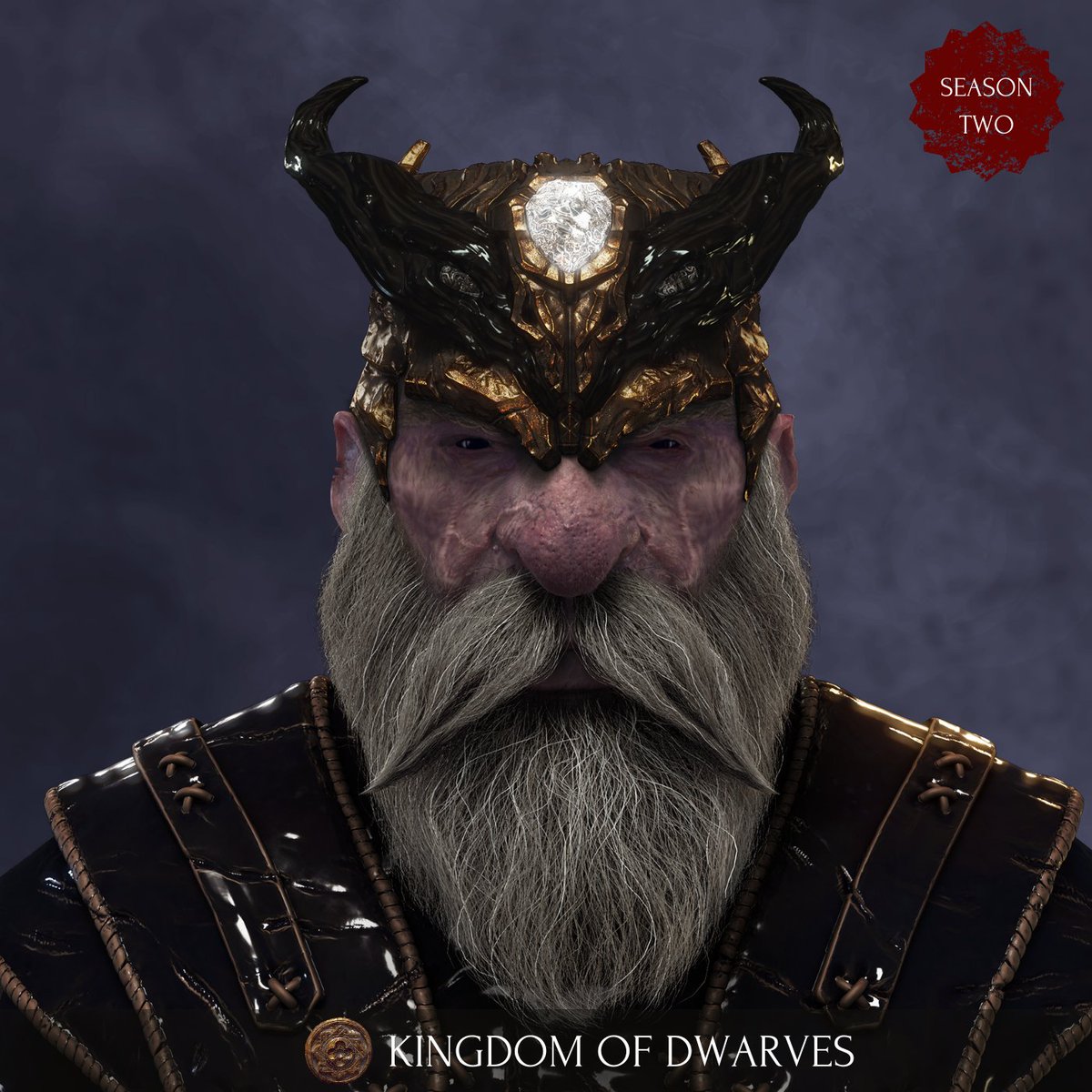 KingdomDwarves's tweet photo. Introducing the Dark Lord of Season 2. The most evil, sinister, and ruthless of them all. If you mint him, you are ruler over all of the underrealms.

Public Mint opens TODAY, 1/6, at 11am PST 7pm UTC! 
Mint here--
https://t.co/i2O0iyhoiA https://t.co/NlrJnfyLWL