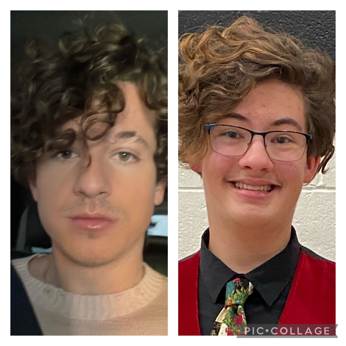 robin1365's tweet photo. When your kid looks like @charlieputh and doesn’t realize it. https://t.co/0DCLKBwCuE