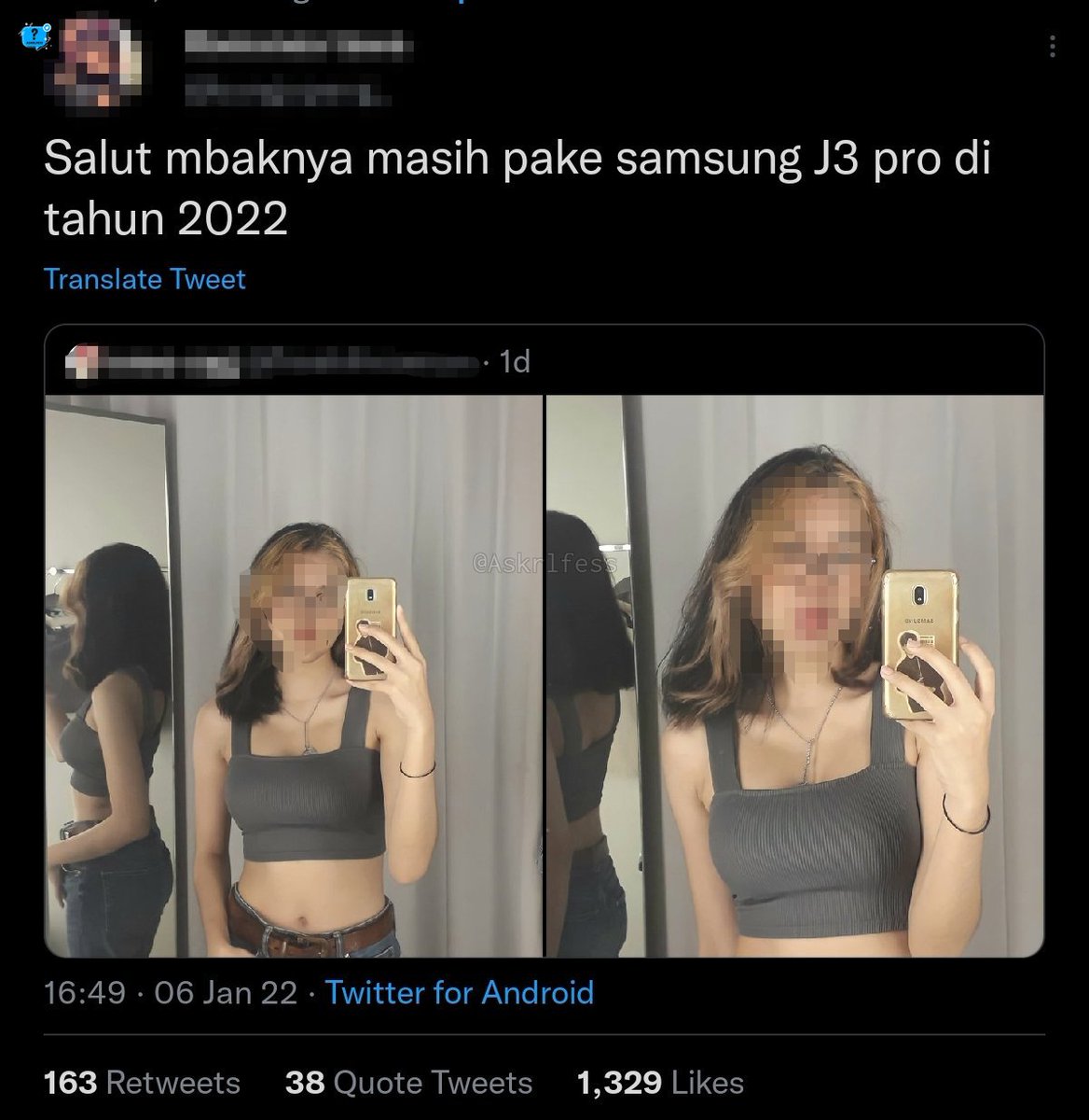 Askrlfess's tweet photo. [askrl] kok bisa ya orang pake hp >5 tahunan gak rusak2 😭 aku baru pake setahun/2 tahun hp nya udah mulai ngaco https://t.co/4xTEKzXwZx