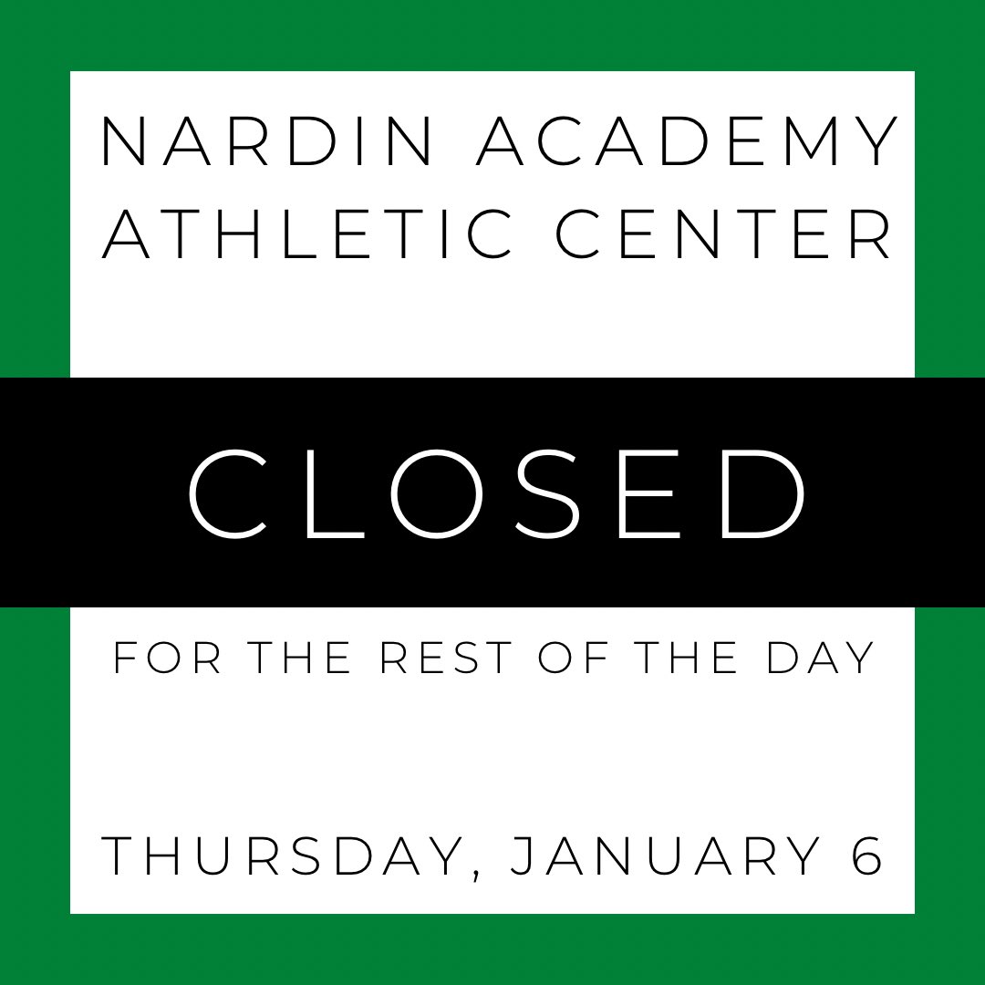 Due to the ongoing forecasted snowstorm, the NAAC will be CLOSED on Thursday, January 6.

Our plan is to reopen tomorrow at 10:00 AM.

#snowday 🌨