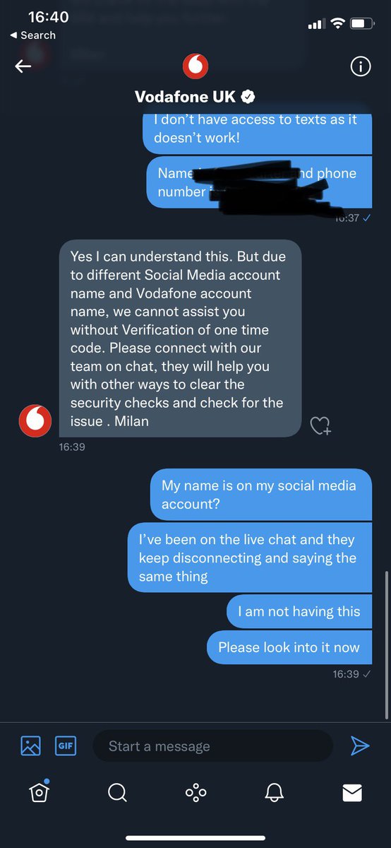 CarterMiniBus's tweet photo. Contacting @VodafoneUK @VodafoneGroup via Twitter after being disconnected from the live chat three times today after spending 3+ hours on to get this answer. #disgustingservice is an understatement. Why is nobody helping? Does anybody work at Vodafone? #ShameOnYou https://t.co/kLBNBnwdXv