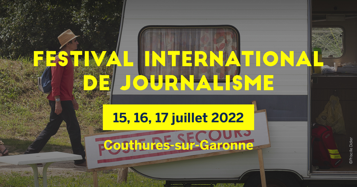 🥁C'est officiel, et ça fait du bien ! La 6ème édition du  Festival International de Journalisme se tiendra du 15 au 17 juillet 2022, dans village de Couthures-sur-Garonne. #FIJ2022