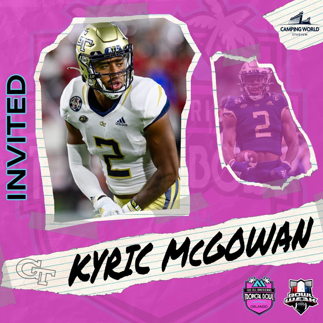 TRILLION TROPICAL BOWL (@tropicalbowlusa) on Twitter photo Kyric McGowan <a href="/kmszn_/">KYRIC McGOWAN</a> <a href="/GeorgiaTechFB/">Georgia Tech Football</a> invited to the <a href="/TropicalBowlUSA/">TRILLION TROPICAL BOWL</a> at Camping World Stadium #Orlando January 15th, 2022 <a href="/BowlWeek/">Bowl Week X TRILLION</a> #TropicalBowl #BowlWeek <a href="/NFLDraftBlitz/">NFL Draft Blitz</a> <a href="/FBallGameplan/">Emory Hunt</a> <a href="/MarketableSport/">MarketableSports</a> <a href="/TheOnlyKlassic/">Antonio "Klassic" Lanni</a> Kyric McGowan <a href="/kmszn_/">KYRIC McGOWAN</a> <a href="/GeorgiaTechFB/">Georgia Tech Football</a> invited to the <a href="/TropicalBowlUSA/">TRILLION TROPICAL BOWL</a> at Camping World Stadium #Orlando January 15th, 2022 <a href="/BowlWeek/">Bowl Week X TRILLION</a> #TropicalBowl #BowlWeek <a href="/NFLDraftBlitz/">NFL Draft Blitz</a> <a href="/FBallGameplan/">Emory Hunt</a> <a href="/MarketableSport/">MarketableSports</a> <a href="/TheOnlyKlassic/">Antonio "Klassic" Lanni</a>