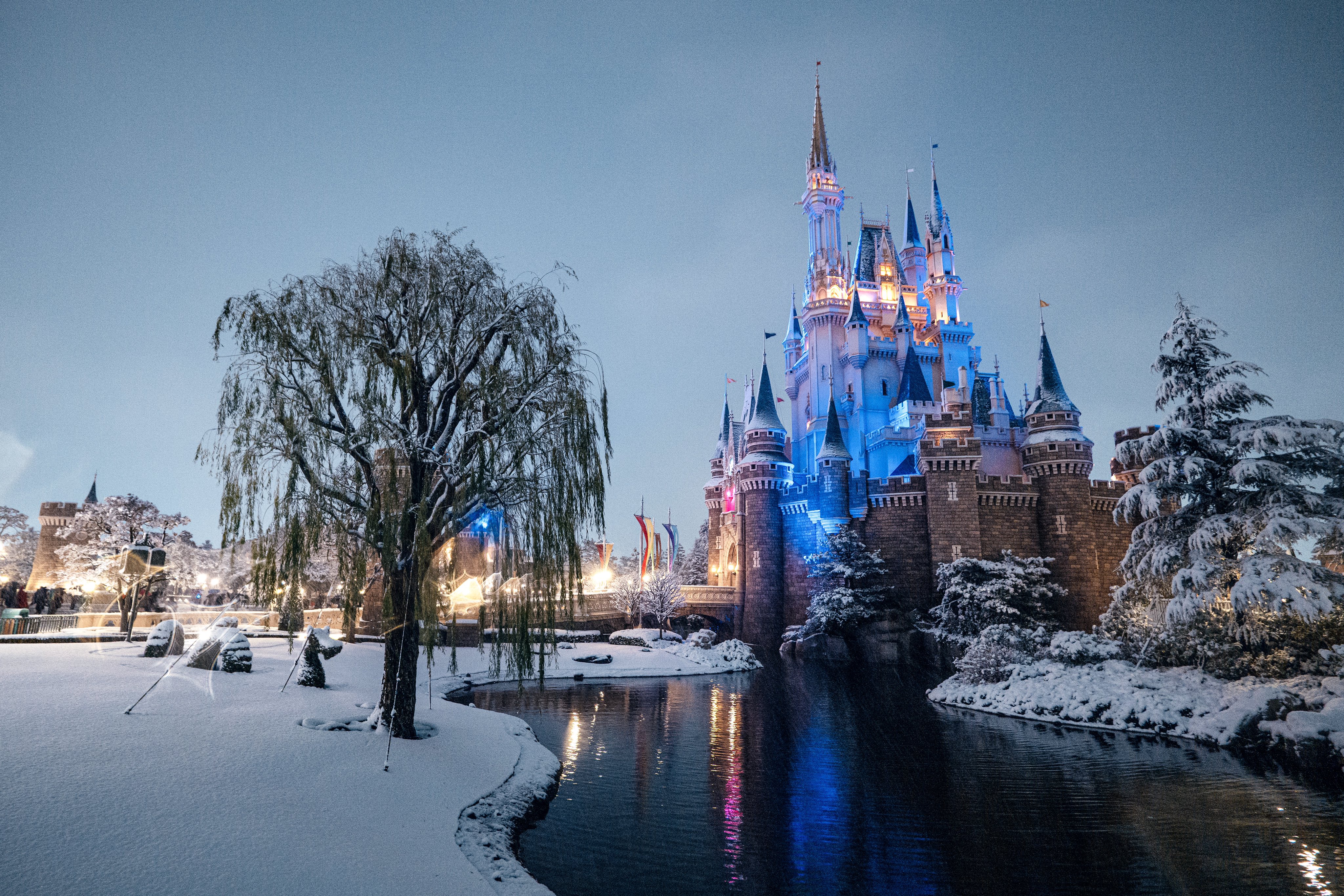 Kimi Disney Photo 東京ディズニーリゾートで雪が降りました T Co 1hxopmptol Twitter