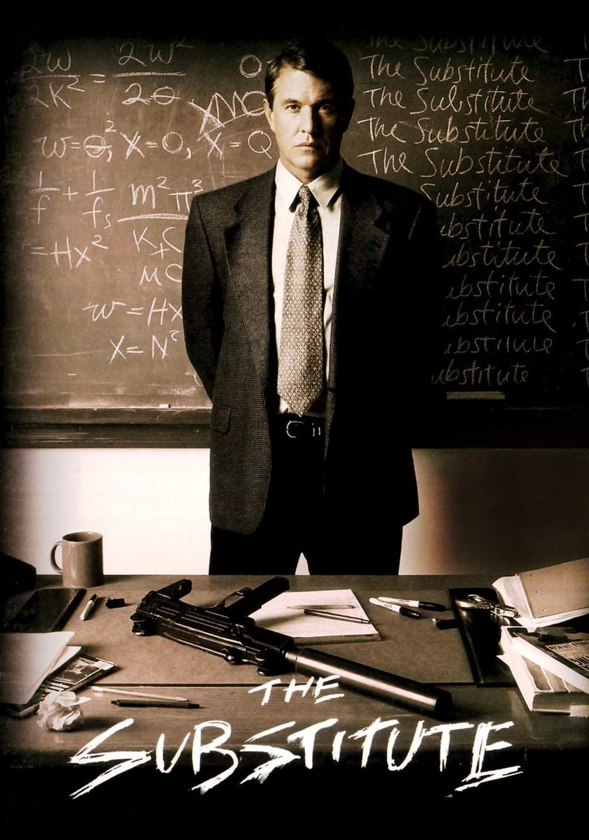 RebeuDesWabs's tweet image. Je veux Tom Berenger en ministre de l'éducation nationale à la place de Jean-Mich. #TheSubstitute