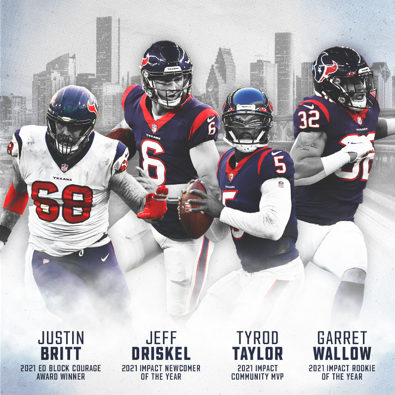 HoustonTexans's tweet photo. Well deserved 🏆 

Team awards announced ⤵️