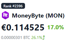MoneyByteTweets's tweet photo. We know our trading volume isn't high, and the price of 1 $MON can easily go down with such low trading volume and low bid support!

But, fot the moment, in a sea full of red, it is nice to see a GREEN LIGHT

#crypto #trading #moneybyte #bitcoin #invest #btc https://t.co/crt2C0On03