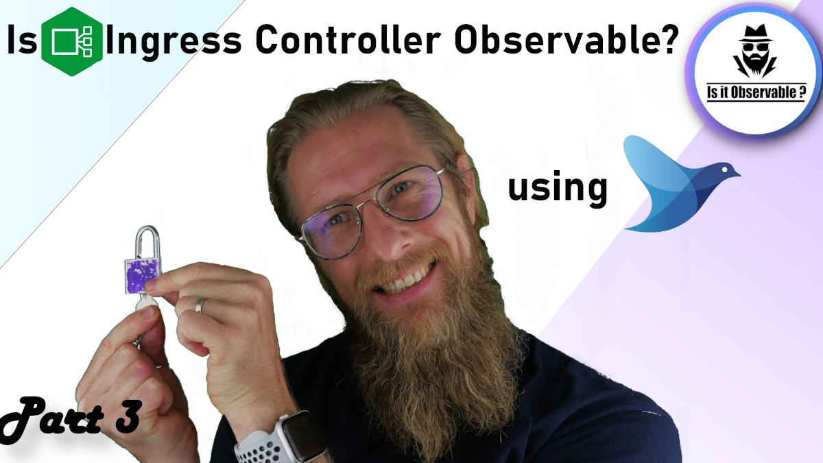 IsitObservable's tweet photo. A new Episode of #IsitObservable is out today!!
https://t.co/Kckfa1atVo
In this episode, we will see how to utilize #Logs to extend the #Observabilty of your #Nginx Ingress controller using #Fluent
We will explain how to generate #metrics out of logs
#Prometheus #Kubernetes https://t.co/WSALhfSvWJ