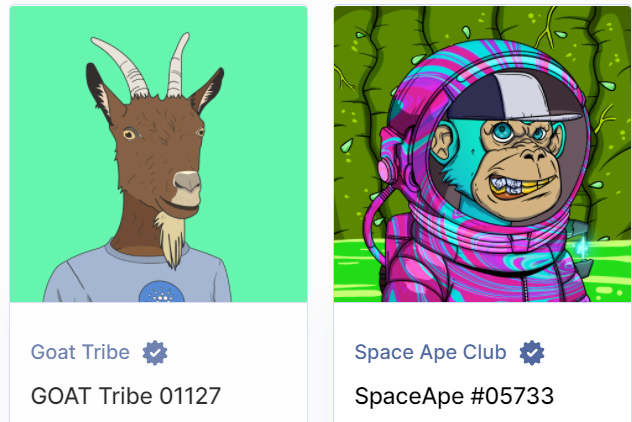 NickValdez's tweet photo. This is what I got so far... What am I missing?

How'd I do @SpaceApeClub and @adaGOATS 

waiting on ETH gas to die down before I grab my V2 @Pluto_Alliance https://t.co/bVCu2aTU7q