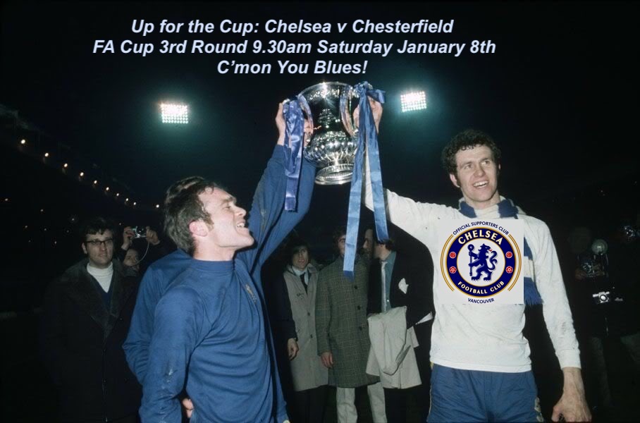 Chelsea v Chesterfield: Sat. Jan 8th 9.30am F.A.Cup Live at The Brass Fish - mailchi.mp/46f6b5cac199/c…