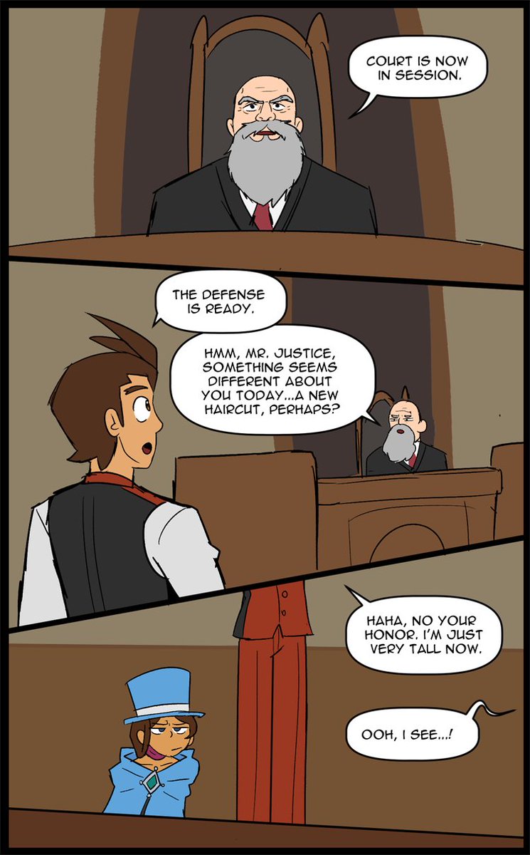 the adventures of tall apollo #aceattorney 