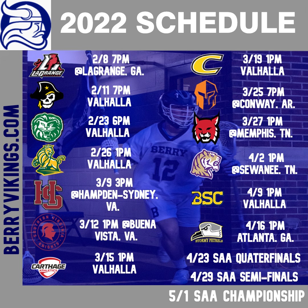 Berry Men's Lacrosse (@berrymlax) on Twitter photo 