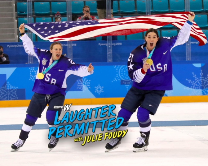 YESSS! Congrats, congrats! And ICYMI, our past #LaughterPermittedPodcast episodes with these amazing chicas heading to #WinterOlympics: 
HILARY KNIGHT: apple.co/3qqbnoI
KENDALL COYNE SCHOFIELD: apple.co/3qWlpfT
#TeamUSA