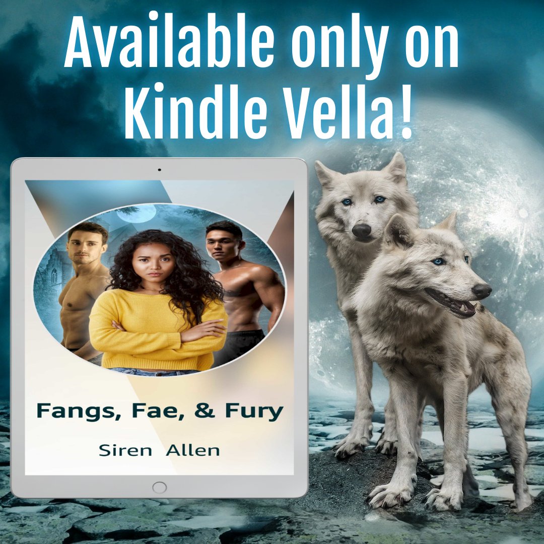 love_diverse's tweet image. A new episode of Fangs, Fae, &amp;amp; Fury is now available on Kindle Vella! 
amzn.to/3nGwlwN 
Like Fangs, Fae, &amp;amp; Fury on FB. 
facebook.com/FangsFaeFury  
#KindleVella #AcademyRomance #FangsFaeFury