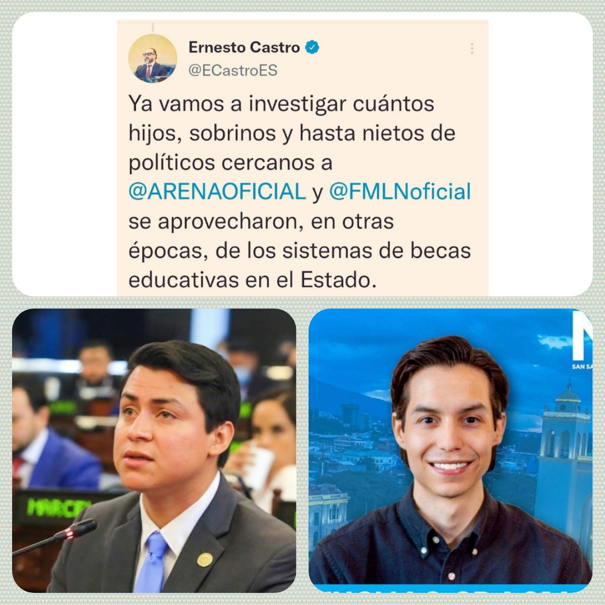 Pueden empezar con este par <a href="/ECastroES/">Ernesto Castro</a>