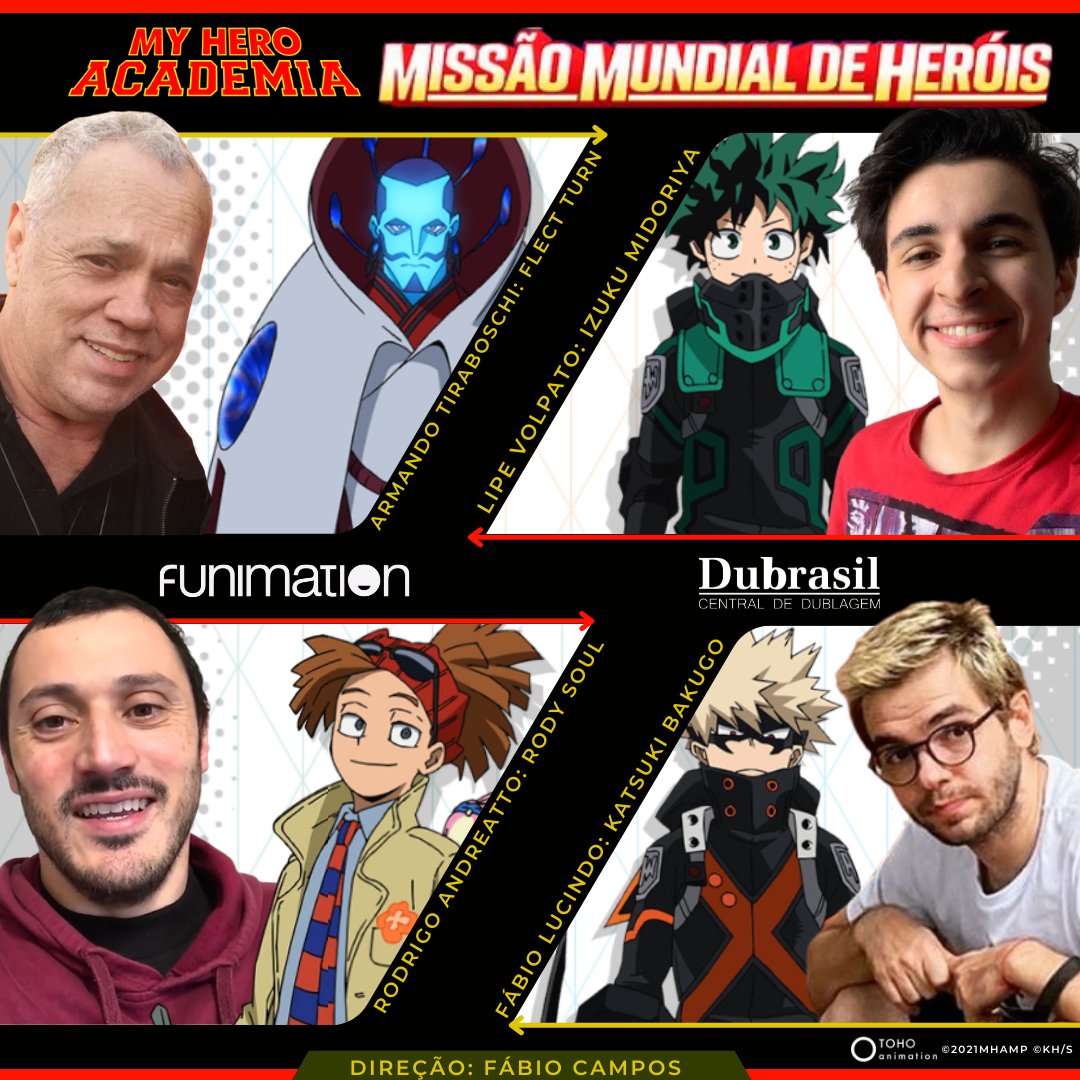 Deku vs. Flect Turn  My Hero Academia: Missão Mundial de Heróis