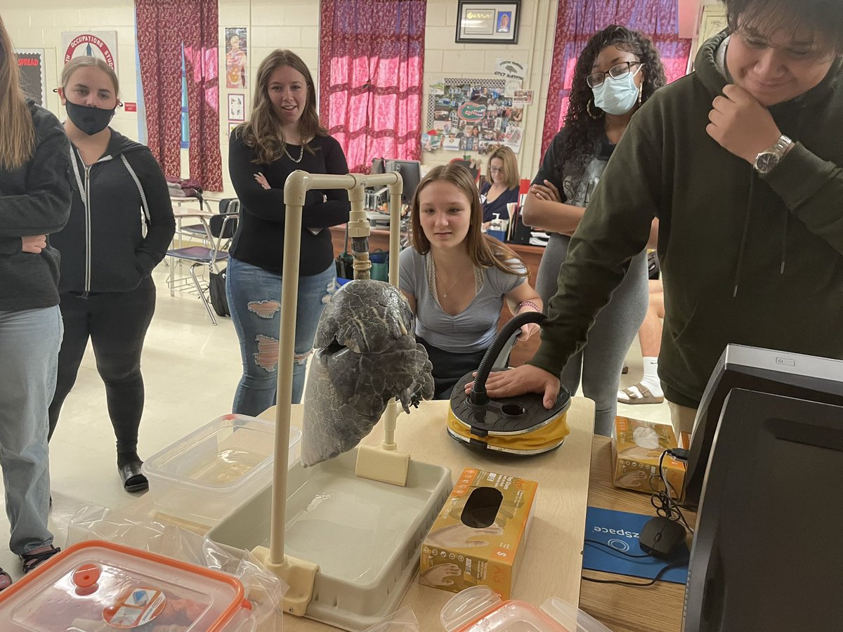 It was the best day <a href="/nmarion_high/">North Marion High</a> talking to their HOSA students about the dangers of vaping. These students are back from break and ready to combat vaping on their campus. Shoutout to <a href="/schristmas87/">Sonja</a> for having me out this week! #imaFANnmh <a href="/jeremy_rhoden/">Jeremy RHODEN</a> <a href="/MCPSWellnessPE/">Charity Corneliussen</a>