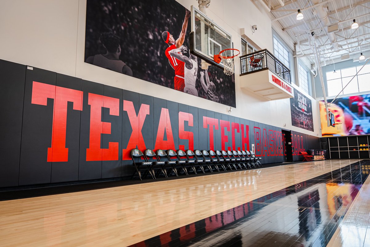 Sports Dissected (@sportsdissected) on Twitter photo NEW VIDEO: inside <a href="/TexasTechMBB/">Texas Tech Basketball</a>’s $32.2M Womble Basketball Center, one of college basketball’s latest and greatest tech-driven facilities in the country.👀🏀
🔴 largest video boards in a college bball space
⚫️ 97+ screens throughout facility
WATCH: youtu.be/sgj-XaImijU NEW VIDEO: inside <a href="/TexasTechMBB/">Texas Tech Basketball</a>’s $32.2M Womble Basketball Center, one of college basketball’s latest and greatest tech-driven facilities in the country.👀🏀
🔴 largest video boards in a college bball space
⚫️ 97+ screens throughout facility
WATCH: youtu.be/sgj-XaImijU