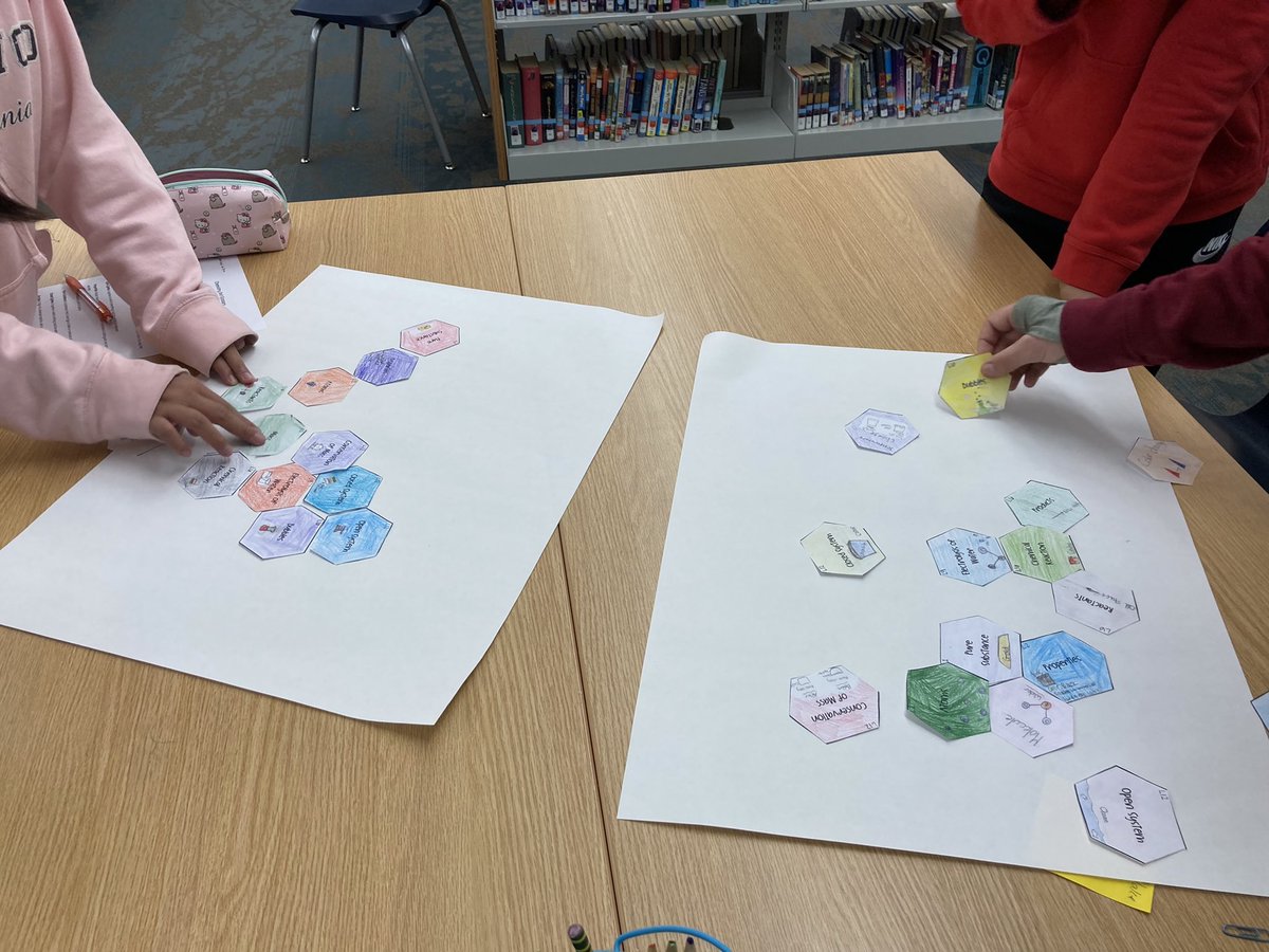 smccarthy3rd's tweet photo. 7th grade students wrapped up their Unit on chemistry with a hexagonal thinking activity. The kids were engaged, having amazing convos and collaborating. Way to go @mschroederteach and thanks for inviting me!! @D10Peacock @d10itasca @D10Franzen @D10Benson  #weareitasca10 https://t.co/6R1V6CHxVm